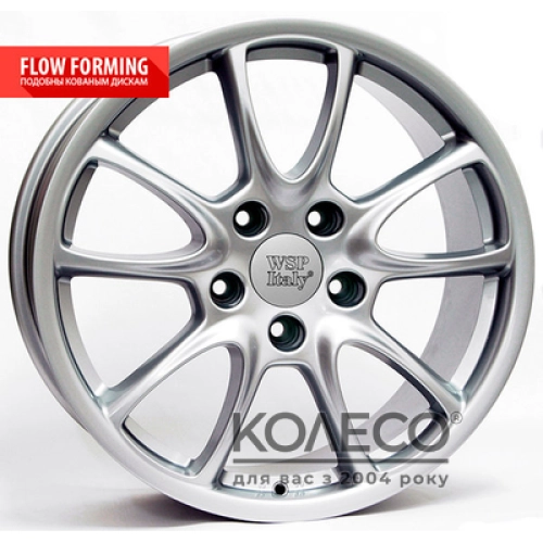 WSP Italy Porsche (W1052) Corsair W12 R19 PCD5x130 ET51 DIA71.6 silver