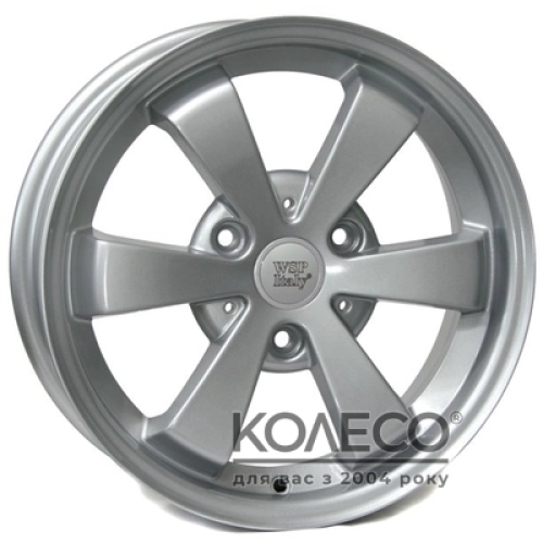 WSP Italy Smart (W1507) Etna W6 R15 PCD3x112 ET-8 DIA57.1 hyper silver