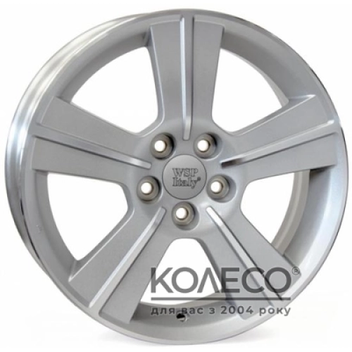 WSP Italy Subaru (W2703) Orion W6.5 R16 PCD5x100 ET48 DIA56.1 silver polished