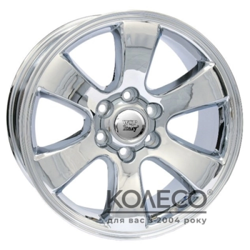 WSP Italy Toyota (W1707) Yokohama Prado W9.5 R20 PCD6x139.7 ET30 DIA106.1 chrome