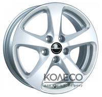 Диски Borbet CC W7 R16 PCD5x120 ET40 DIA65.1 crystal silver