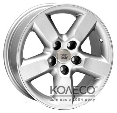 WSP Italy Toyota (W1712) Bari RAV4 W7 R16 PCD5x114.3 ET35 DIA60.1 silver