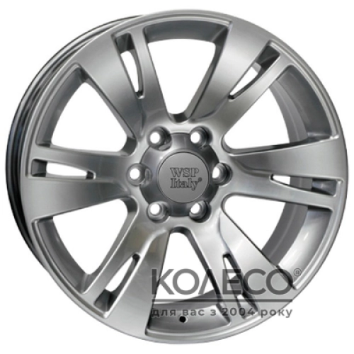 WSP Italy Toyota (W1765) Venere W9.5 R20 PCD6x139.7 ET20 DIA106.1 hyper silver