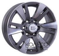 Диски WSP Italy Toyota (W1765) Venere W8.5 R20 PCD6x139.7 ET40 DIA106.1 anthracite polished