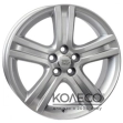 WSP Italy Toyota (W1767) Livorno W7 R17 PCD5x100 ET39 DIA54.1 silver