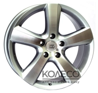 Диски WSP Italy Volkswagen (W451) Dhaka W9 R20 PCD5x120 ET60 DIA65.1 silver polished