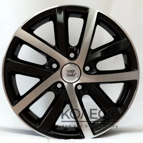 WSP Italy Volkswagen (W460) Rheia W7.5 R17 PCD5x112 ET54 DIA57.1 dull black polished