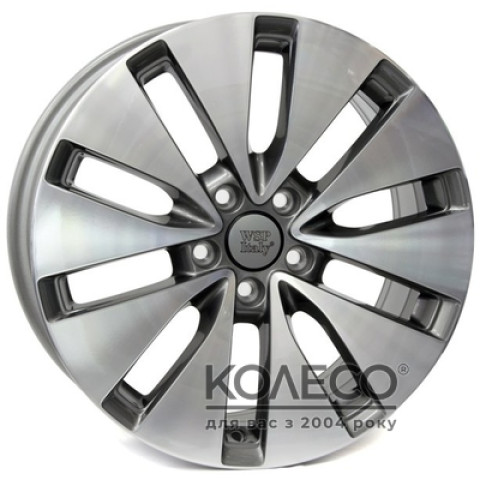 WSP Italy Volkswagen (W461) Ermes W7 R17 PCD5x112 ET54 DIA57.1 anthracite polished