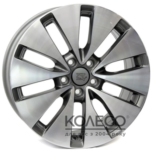 WSP Italy Volkswagen (W461) Ermes W7.5 R17 PCD5x112 ET47 DIA57.1 anthracite polished