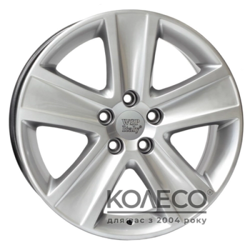 WSP Italy Volkswagen (W463) Cross Polo W7 R16 PCD5x100 ET46 DIA57.1 hyper silver