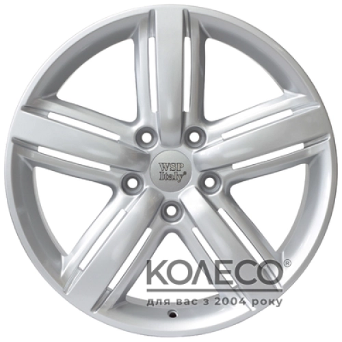 WSP Italy Volkswagen (W466) Salt Lake W8.5 R19 PCD5x130 ET59 DIA71.6 silver
