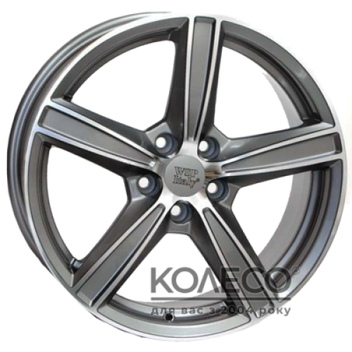 WSP Italy Volvo (W1254) Lima W8 R19 PCD5x108 ET49 DIA67.1 super silver