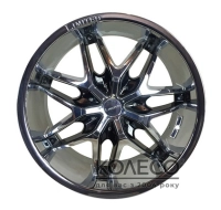 Диски ZD M978 W8.5 R20 PCD6x139.7 ET15 DIA106.1 chrome