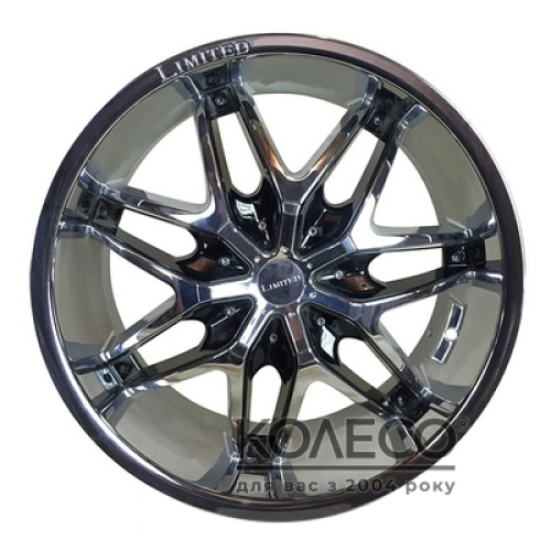ZD M978 W8.5 R20 PCD6x139.7 ET15 DIA106.1 chrome