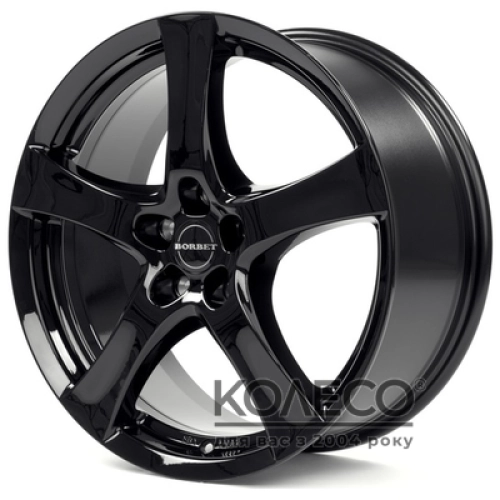 Borbet F W6.5 R16 PCD5x114.3 ET50 DIA72.6 Black