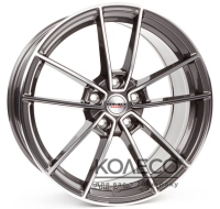 Диски Borbet FF1 W8.5 R19 PCD5x112 ET35 DIA72.5 dark titan polished