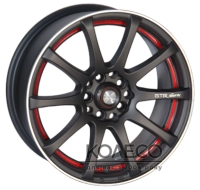 Диски Zorat Wheels 355 W6 R14 PCD4x100 ET35 DIA67.1 (R)BLPZ/M