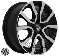 Диски ZW 7365 W6 R15 PCD5x100 ET40 DIA57.1 BP