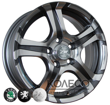 ZW 745 W5.5 R14 PCD4x108 ET25 DIA65.1 EP