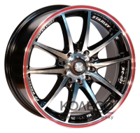 Диски Zorat Wheels 969 W6 R14 PCD4x98 ET35 DIA67.1 RL BPX