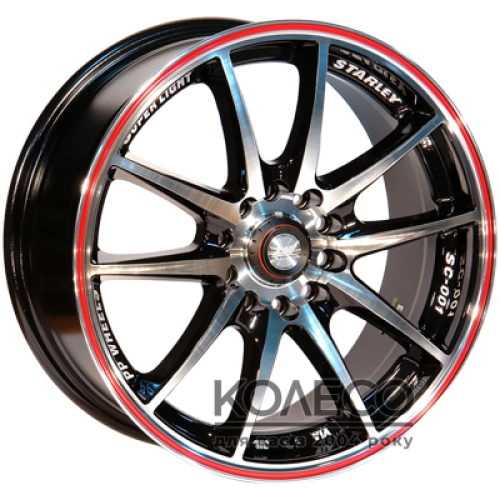 Zorat Wheels 969 W6 R14 PCD4x98 ET35 DIA67.1 RL BPX