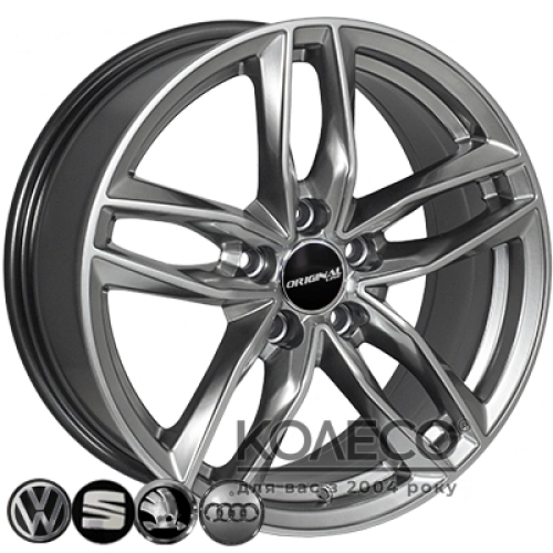 ZW BK690 W7.5 R17 PCD5x112 ET38 DIA66.6 HB