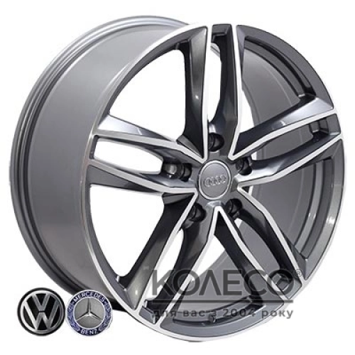 ZW BK690 W7.5 R17 PCD5x112 ET28 DIA66.6 GP