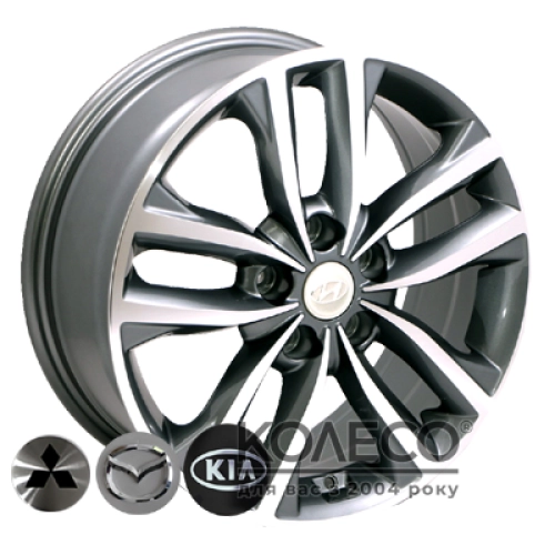 ZW BK846 W7 R17 PCD5x114.3 ET45 DIA67.1 GP