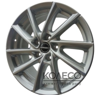 Диски Borbet VT W7.5 R17 PCD5x112 ET52 DIA66.6 crystal silver