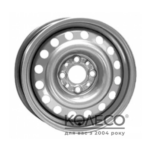 Евродиск 64A50C W6 R15 PCD4x100 ET50 DIA60.1 silver