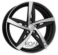 Диски КиК Дольче Вита (КС559) W7.5 R18 PCD5x112 ET37 DIA66.6 алмаз черный