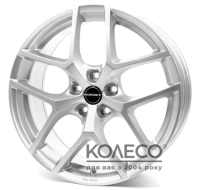 Диски Borbet Y W7 R17 PCD5x108 ET42 DIA72.5 crystal silver