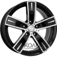 K&K Онегин W8 R18 PCD5x112 ET39 DIA66.6 Алмаз черн