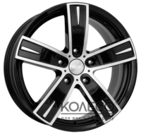 Диски K&K Онегин W8 R18 PCD5x114.3 ET45 DIA67.1 Алмаз черн