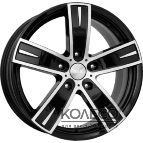 K&K Онегин W8 R18 PCD5x112 ET39 DIA66.6 Алмаз черн