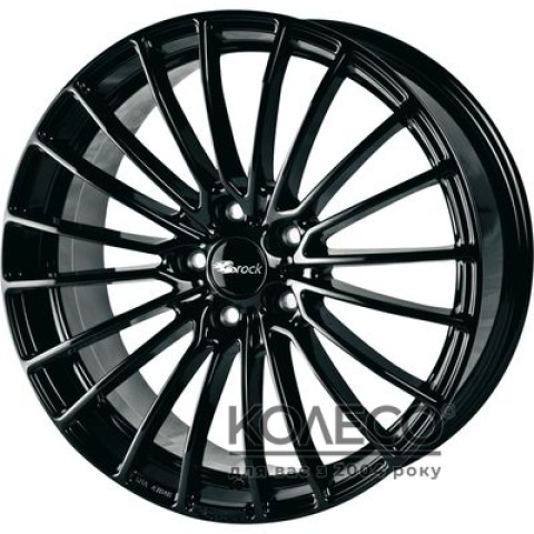 Brock B24 W8.5 R20 PCD5x112 ET33 DIA66.6 Black