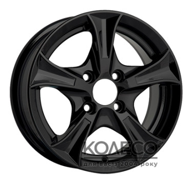 Angel Luxury 406 W6 R14 PCD4x108 ET37 DIA67.1 Black