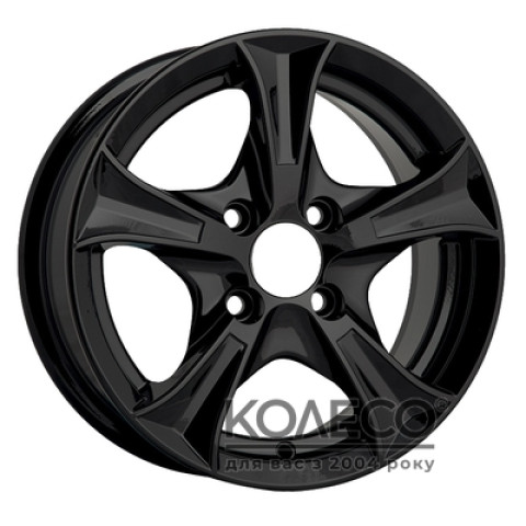 Angel Luxury 406 W6 R14 PCD4x108 ET37 DIA67.1 Black