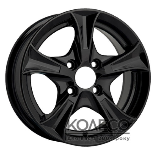 Angel Luxury 406 W6 R14 PCD4x108 ET37 DIA67.1 Black