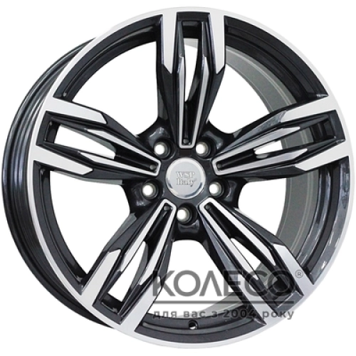 WSP Italy BMW (W683) Ithaca W9 R20 PCD5x120 ET44 DIA72.6 anthracite polished
