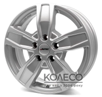 Диски Autec Quantro W6.5 R16 PCD5x112 ET52 DIA66.5 brilliant silver