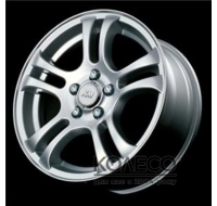 Диски Kormetal KM 135 Storm W6.5 R15 PCD5x112 ET37 DIA66.6 silver