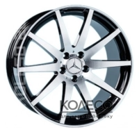 Диски Replica Mercedes A-789 W9.5 R19 PCD5x112 ET35 DIA66.6 BF