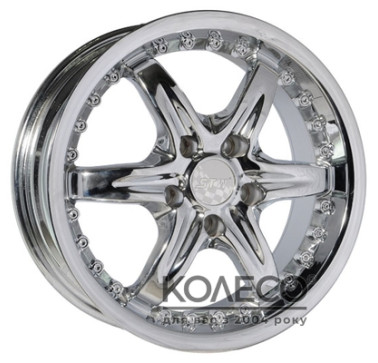 Stonewell STW 237 W7 R16 PCD5x100/114.3 ET40 DIA67.1 Chrom