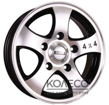 Tech Line TL541 W6.5 R15 PCD5x139.7 ET40 DIA98 BD
