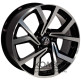 Zorat Wheels BK5125 W7.5 R17 PCD5x100 ET45 DIA57.1 BKP