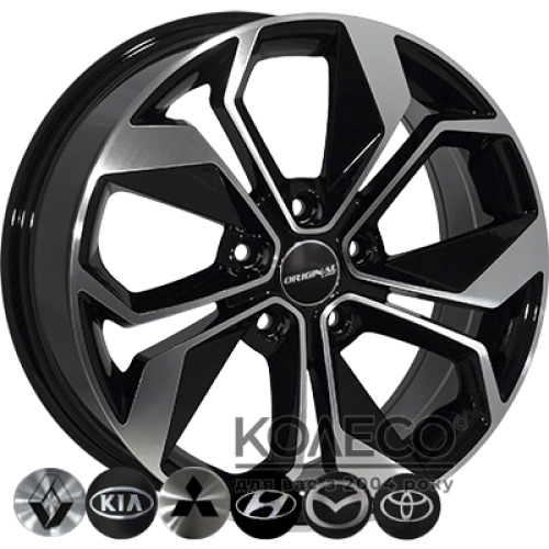 ZW BK5168 W6.5 R15 PCD5x114.3 ET40 DIA67.1 BP