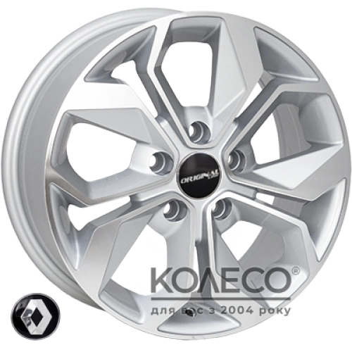 Zorat Wheels BK5168 W6 R15 PCD5x108 ET44 DIA60.1 SP