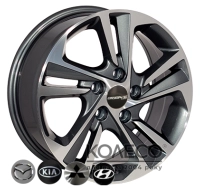 Диски ZW BK5210 W6.5 R16 PCD5x114.3 ET45 DIA67.1 HB