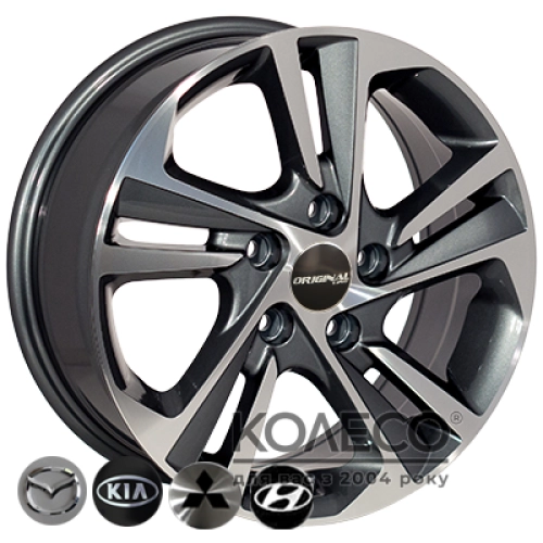 ZW BK5210 W6.5 R16 PCD5x114.3 ET45 DIA67.1 HB